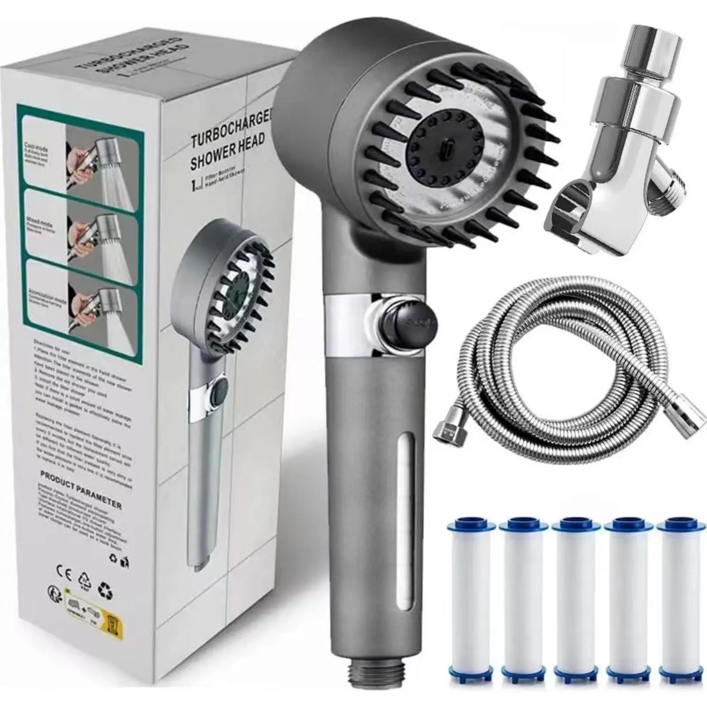 Ionic shower heads, shower heads with filters - Bathroom bathing sets