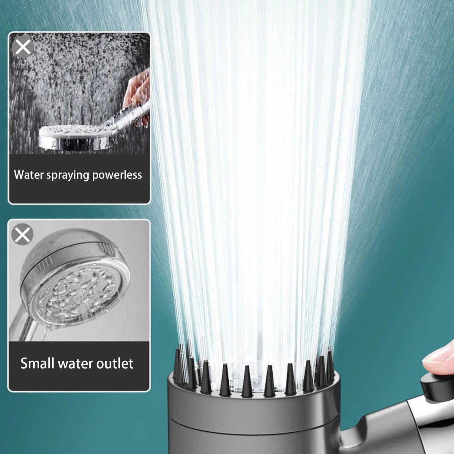 Ionic shower heads, shower heads with filters - Bathroom bathing sets