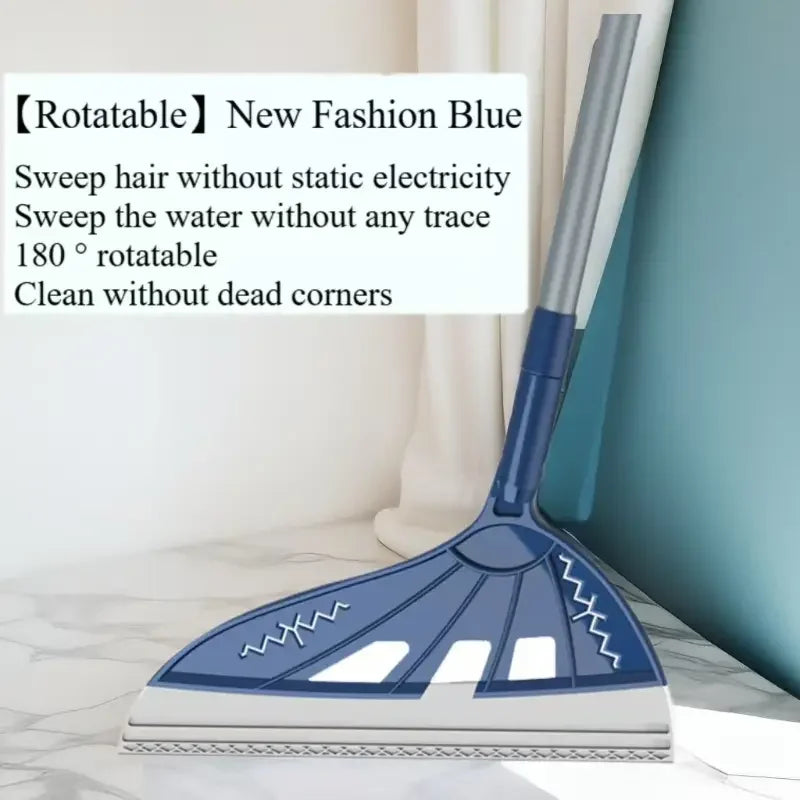 180 ° Rotating Magic Broom - Telescopic Static Free Sweeping, Clean Office, Bathroom, and Living Room Without Trace