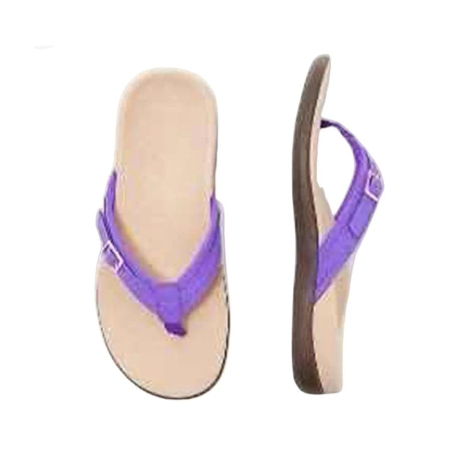 Secret Dig Women Sandals Arch Support Flip Flops for Plantar Fasciitis Comfort Summer Sandals Flat Bottomed Casual Flip Flops