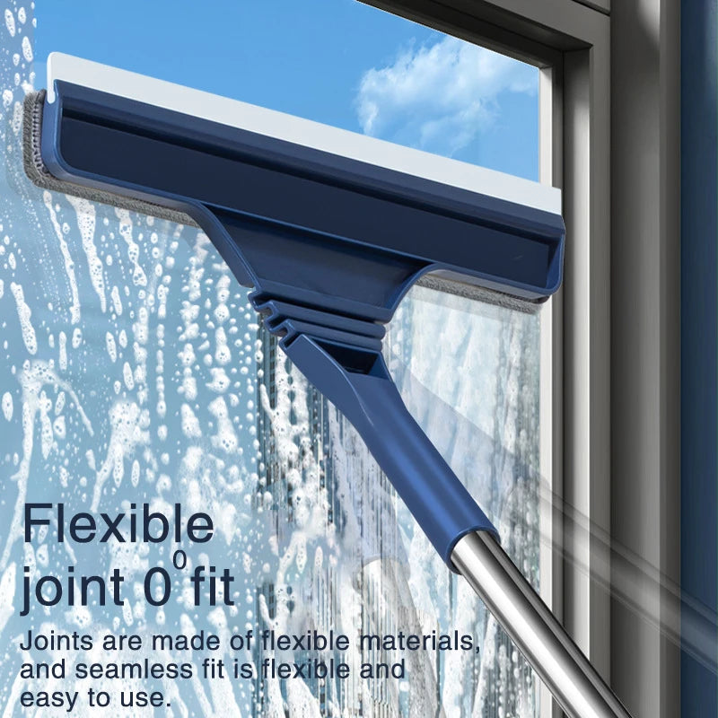 Household Window Cleaner Scraper Anti-slip Soft Rubber Glass Scraper Tool Gift for Housewarming Family MIAO-US